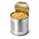 Csicseriborsó konzerv