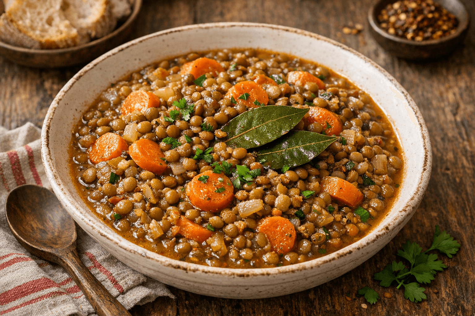 Zöldséges lencseragu