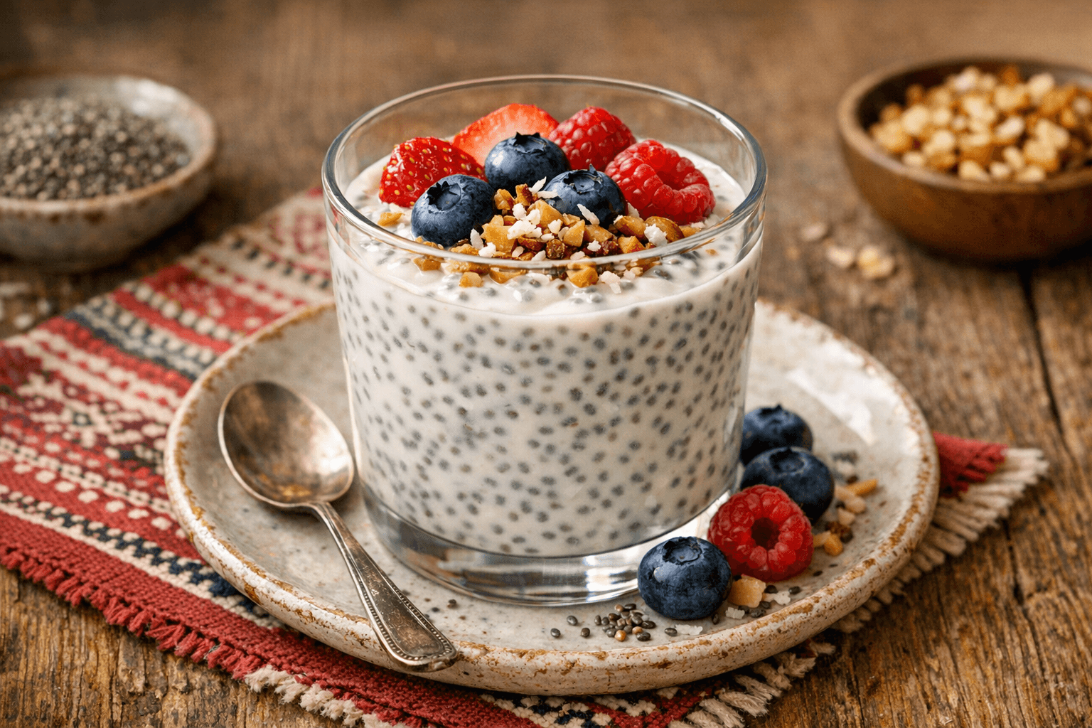 Yogurt with Chia Seeds