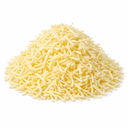 Shredded cheese (e.g. Trappista)